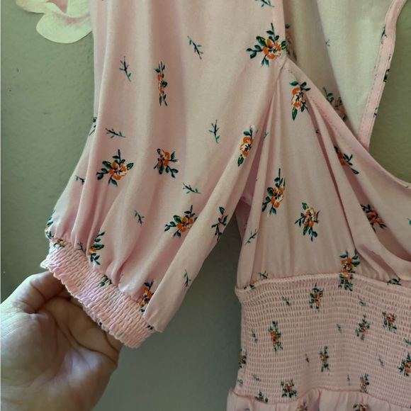 Nordstrom brand AFRM CROP like top spring size Medium pink - Picture 3 of 7